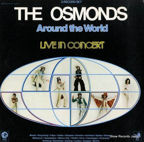 OSMONDS, THE around the world live in concert MM9107