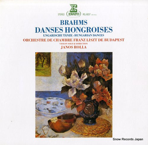 ROLLA, JANOS brahms; danses hongroises REL-8037