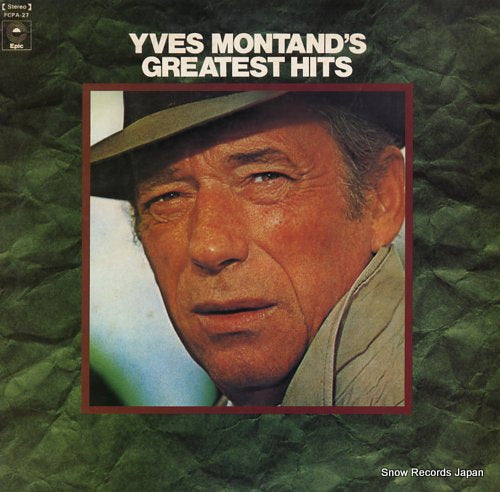 MONTAND, YVES yves montand's greatest hits FCPA-27