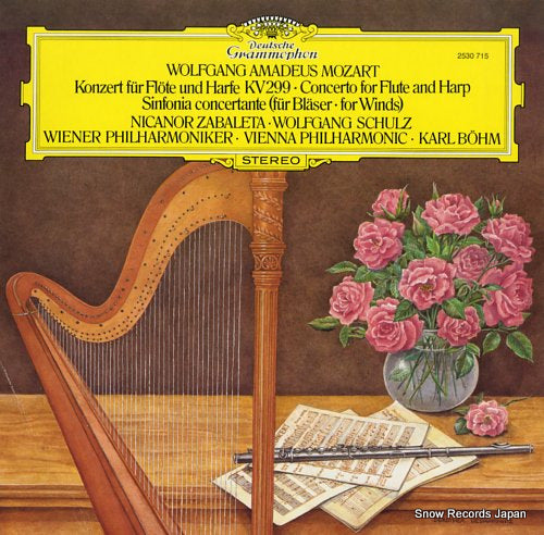 BOHM, KARL mozart; konzert fur flote und harfe / concerto for flute and herp 2530715