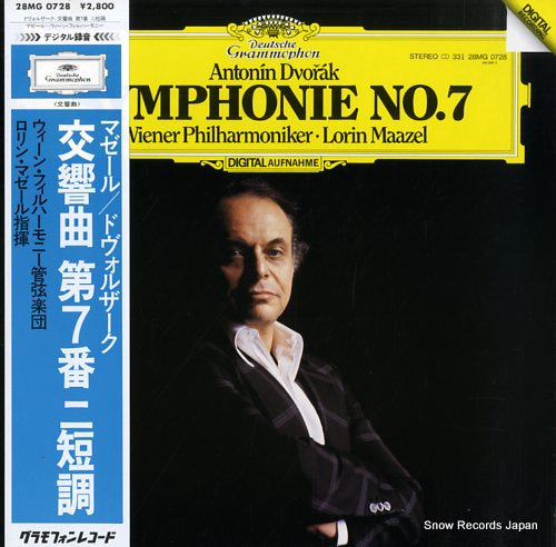 MAAZEL, LORIN dvorak; symphonie no.7 28MG0728