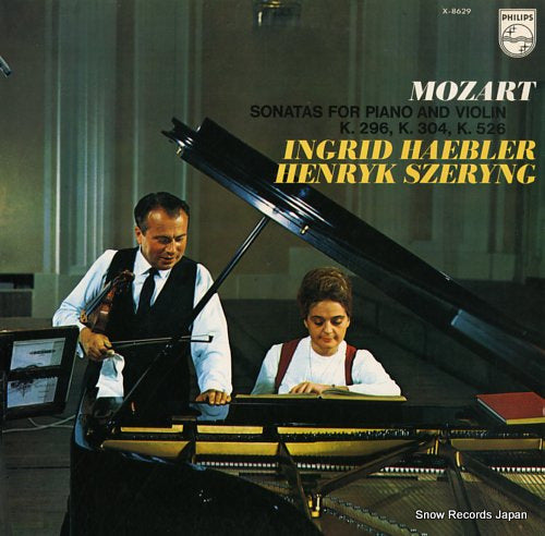 SZERYNG, HENRYK, AND INGRID HAEBLER mozart; sonatas for piano and violin X-8629