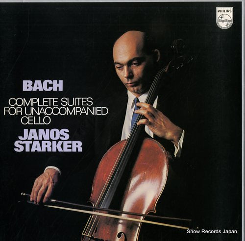 STARKER, JANOS bach; complete suites for unaccompanied cello 15PC-107-09