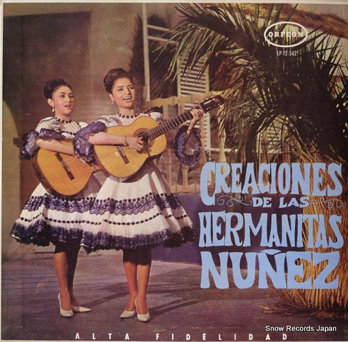 HERMANITAS NUNEZ creaciones de la hermanitas nunez LP-12-542