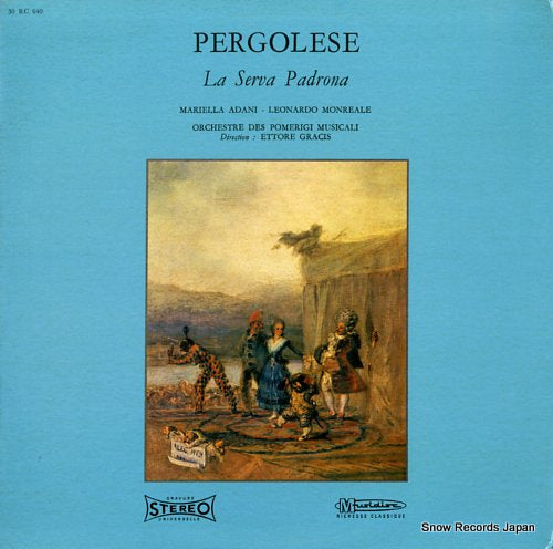 GRACIS, ETTORE pergolese; la serva padrona 30RC640