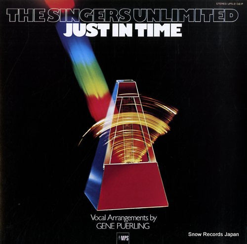 SINGERS UNLIMITED, THE just in time UPS-2132-P