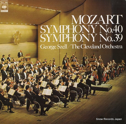 SZELL, GEORGE mozart; symphony no.40 & no.39 20AC1534