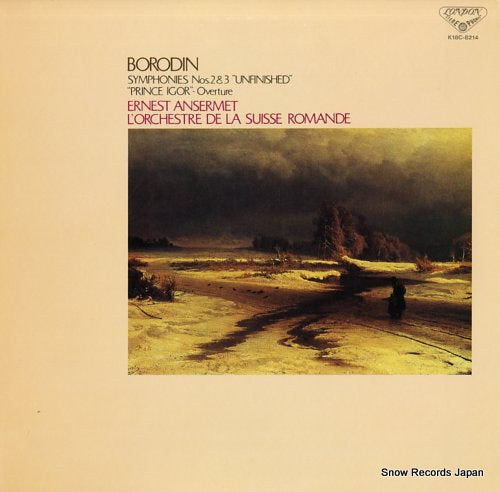 ANSERMET, ERNEST borodin; symphonies nos.2 & 3 "unfinished" K18C-8214