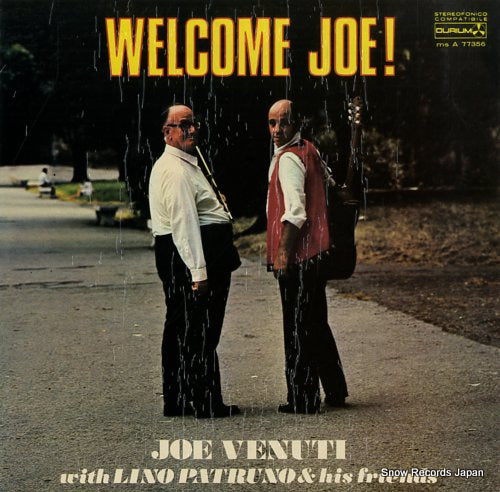 VENUTI, JOE welcome joe! MSA77356