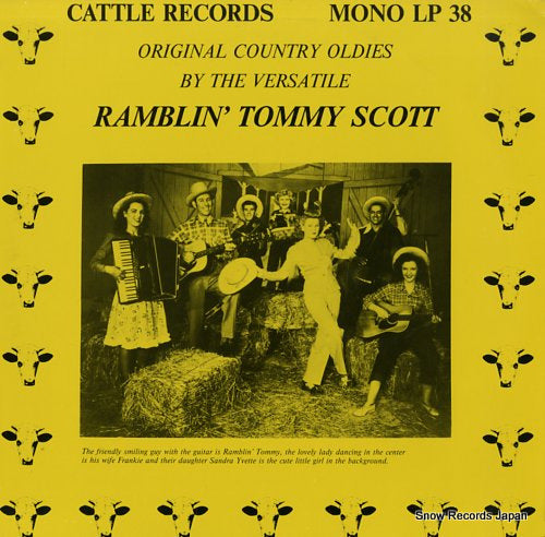 RAMBLIN' TOMMY SCOTT original country oldies by the versatile MONOLP38