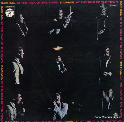 RAPHAEL live at the talk of the town london YS-2640-H