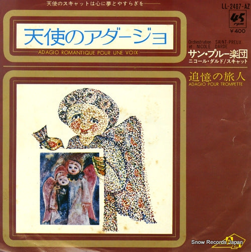 SAINT PAREUX ORCHESTRA adagio romantique pour une voix LL-2487-AZ