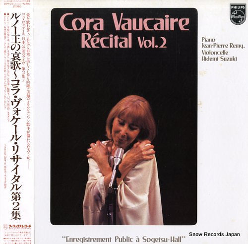 VAUCAIRE, CORA recital vol.2 28PP-24