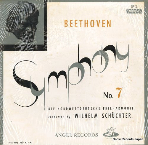 SCHUCHTER, WILHELM beethoven; symphony no.7 IP3
