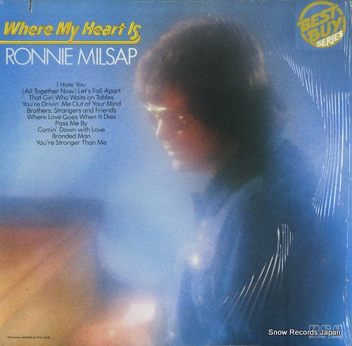 MILSAP, RONNIE where my heart is AYL1-3760