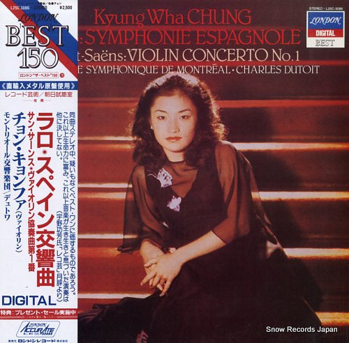 CHUNG, KYUNG WHA lalo; symphonie espagnole L25C-3086