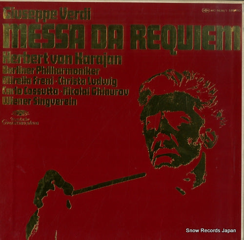 KARAJAN, HERBERT VON verdi; messa da requiem MG9650