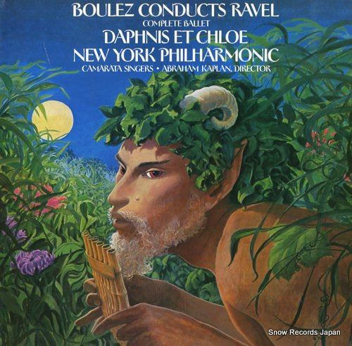 BOULEZ, PIERRE ravel; complete ballet daphnis et chloe 20AC1246