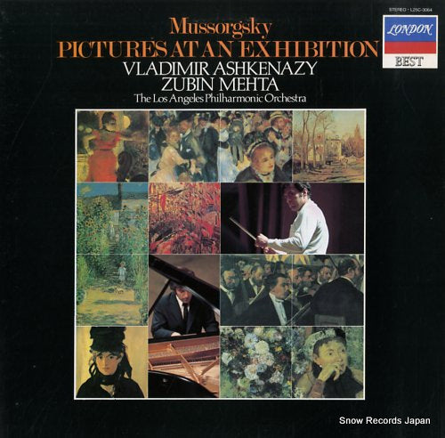 ASHKENAZY, VLADIMIR mussorgsky; pictures at an exhibition L25C-3064