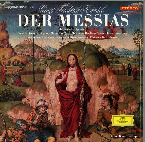 RICHTER, KARL handel; der messias SMG-9004(1-3)