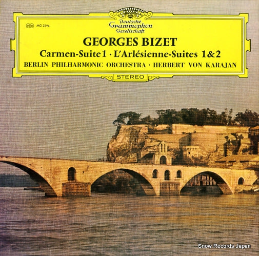 KARAJAN, HERBERT VON georges bizet; carmen-suite1, l'arlesienne-suites 1&2 MG2294
