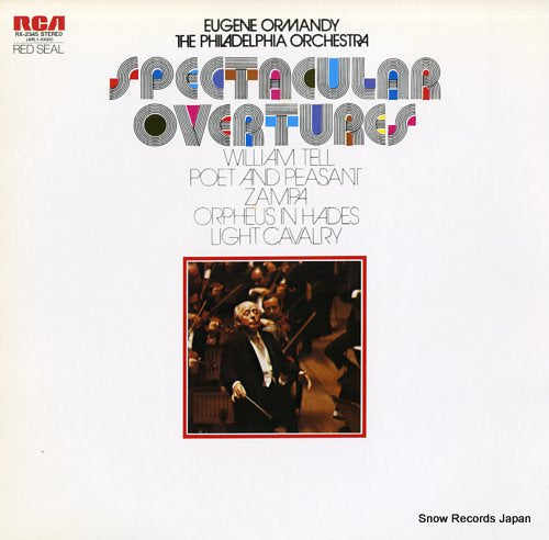 ORMANDY, EUGENE spectacular overtures RX-2345