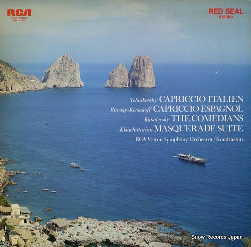KONDRASHIN, KIRIL tchaikovsky; capriccio italien RVC-2089