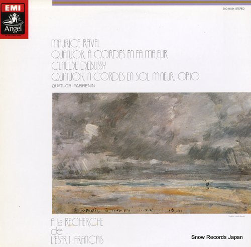 QUATUOR PARRENIN ravel; quatuor a cordes en fa majeur EAC-50134