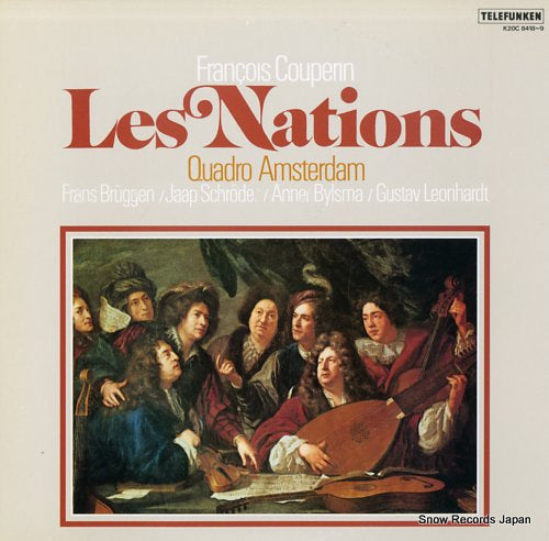 QUADRO AMSTERDAM couperin; les nations K20C8418-9