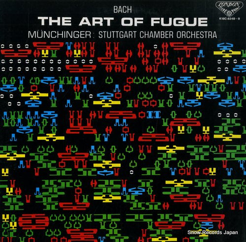 MUNCHINGER, KARL bach; the art of fugue K18C-8248-9