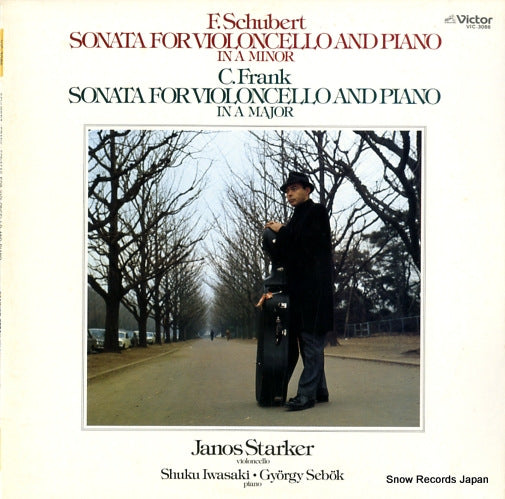 STARKER, JANOS schubert & frank; sonata for violoncello and piano VIC-3086