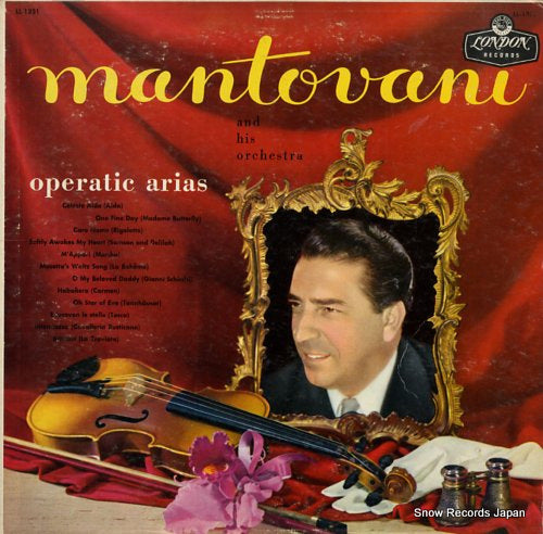 MANTOVANI operatic arias LL-1331