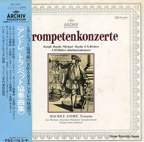 ANDRE, MAURICE trompetenkonzerte MA5040