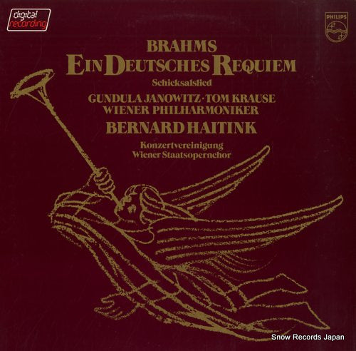 HAITINK, BERNARD brahms; ein deutsches requiem 18PC-143-44