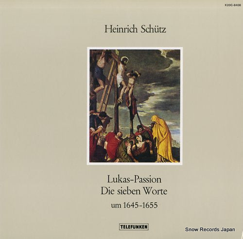 JURGENS, JURGEN schutz; lukas-passion, die sieben worte K20C-8408