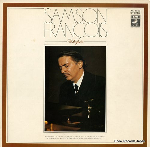 FRANCOIS, SAMSON the best of chopin AA-8052