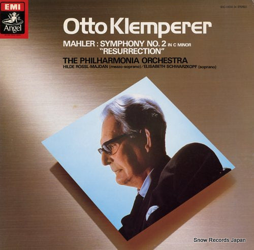 KLEMPERER, OTTO mahler; symphony no.2 "resurrection" EAC-50033.34