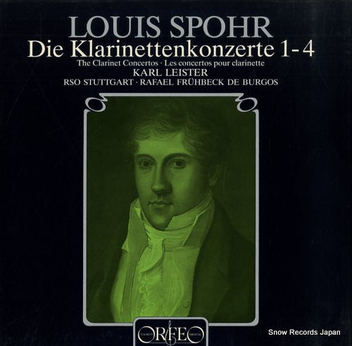 LEISTER, KARL louis spohr; die klarinettekonzerte 1-4 25PC-10065-66 / S088-842H