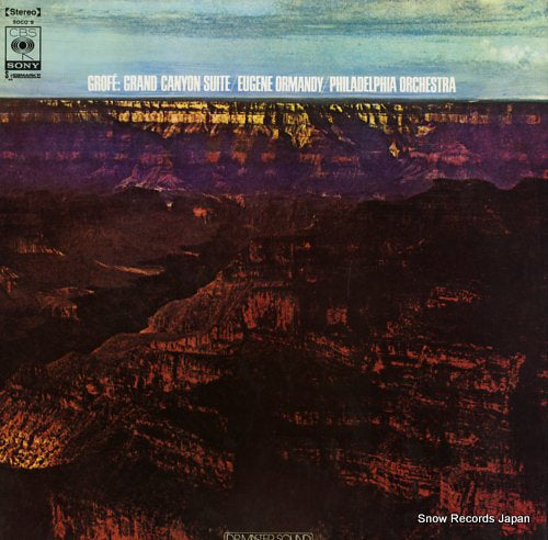 ORMANDY, EUGENE grofe; grand canyon suite SOCO9