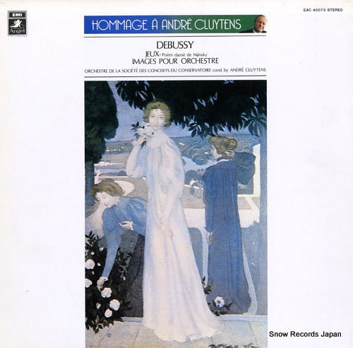 CLUYTENS, ANDRE debussy; jeux, images pour orchestre EAC-40073