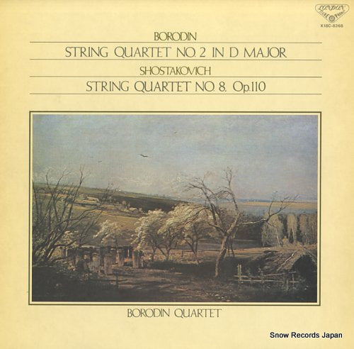 BORODIN QUARTET borodin; string quartet no.2 in d major K18C-8268