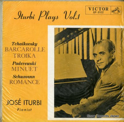 ITURBI, JOSE iturbi plays vol.1 EP-3102