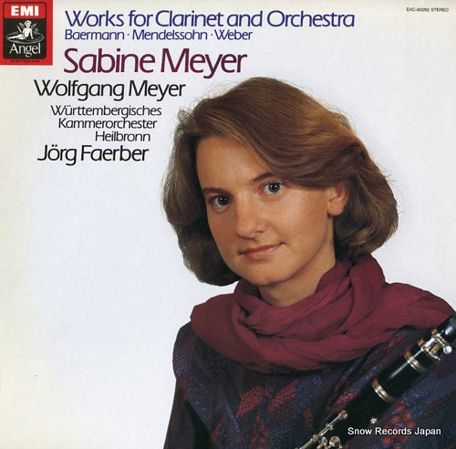 MEYER, SABINE works for clarinet and orchestra EAC-90262