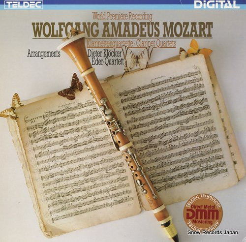 KLOCKER, DIETER mozart; clarinet quartets 6.43046