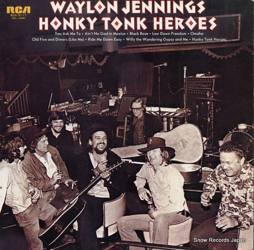 JENNINGS, WAYLON honky tonk heroes RCA-5117