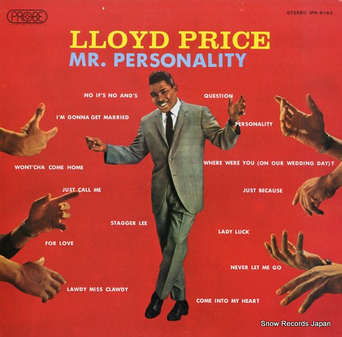 PRICE, LLOYD mr. personality IPR-8163