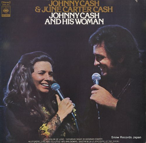 CASH, JOHNNY, AND JUNE CARTER CASH johnny cash and his woman SOPL231