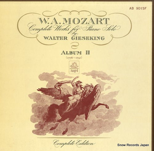 GIESEKING, WALTER mozart; complete works for piano solo / mozart album 2 AB9015F
