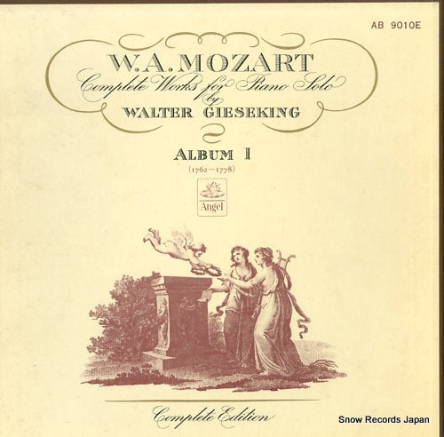 GIESEKING, WALTER gieseking plays complete piano works of mozart - album 1 (1762-1778) AB9010E
