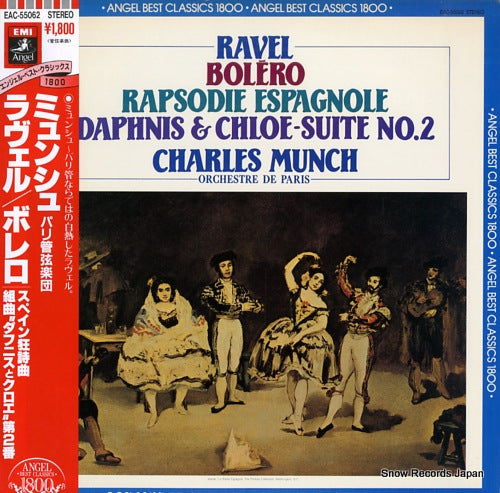 MUNCH, CHARLES ravel; bolero, rapsodie espagnole EAC-55062